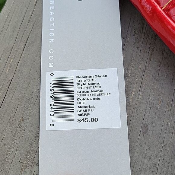 Kenneth Cole Reaction Counterpoint Mini Crossbody, red - Picture 3 of 5